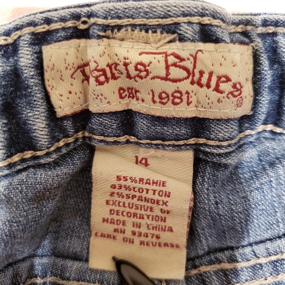 Girl’s Paris Blues Jeans Size 14 - Picture 3 of 5